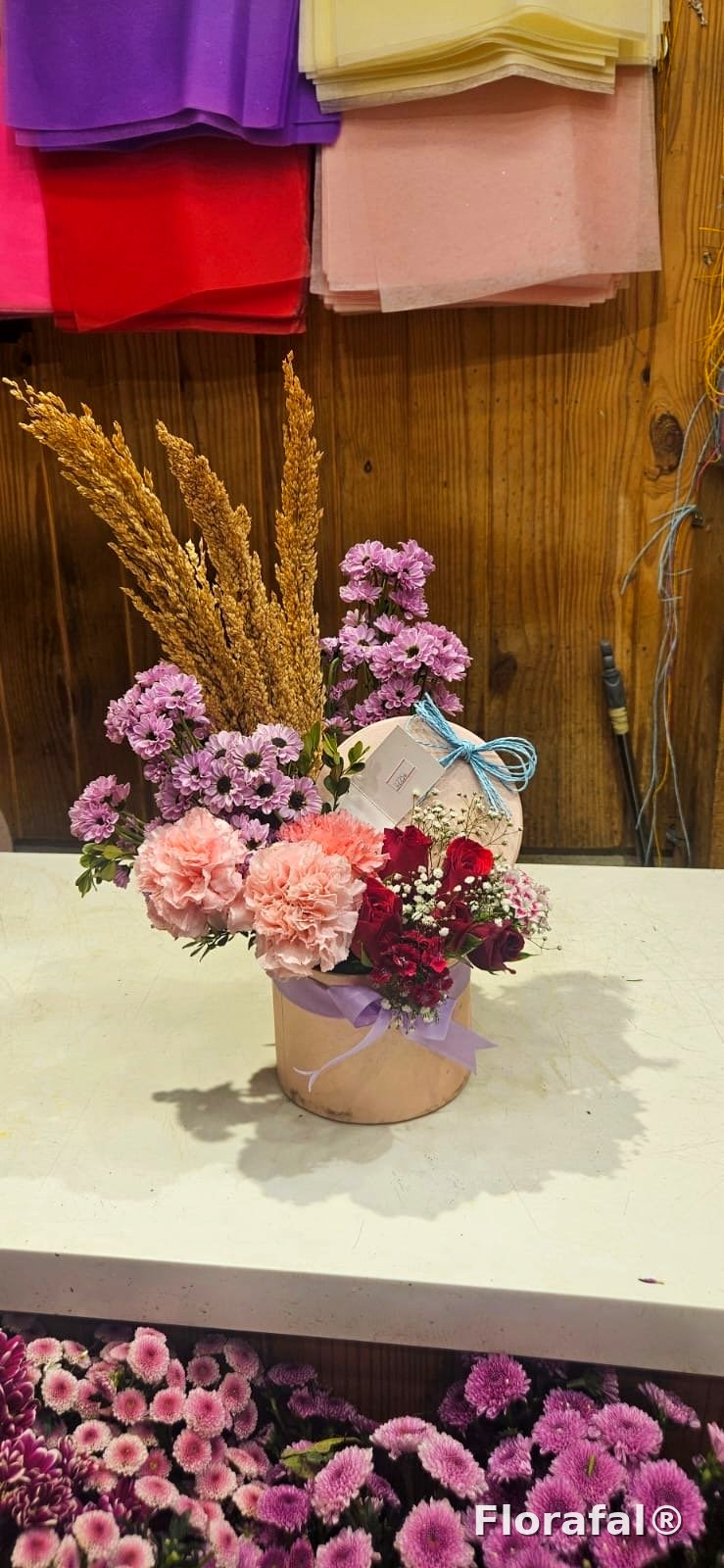 Cream Wrapped Bouquet