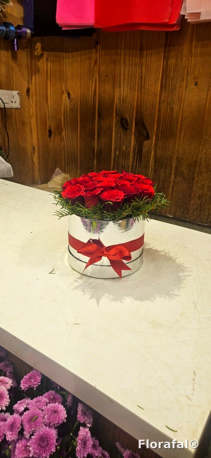 Velvet Wrapped Bouquet