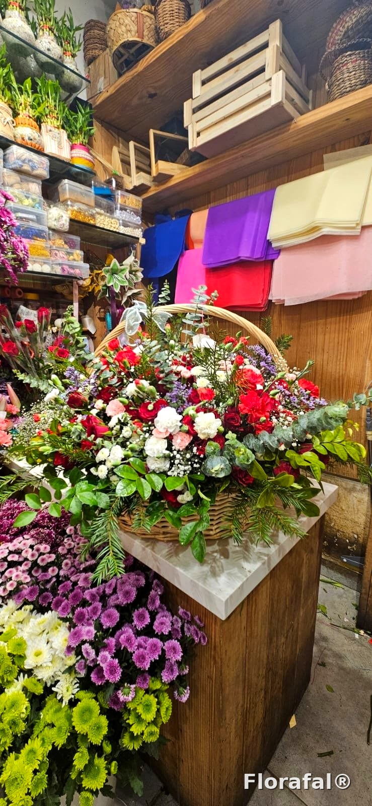 Snowfall Farmhouse Bouquet