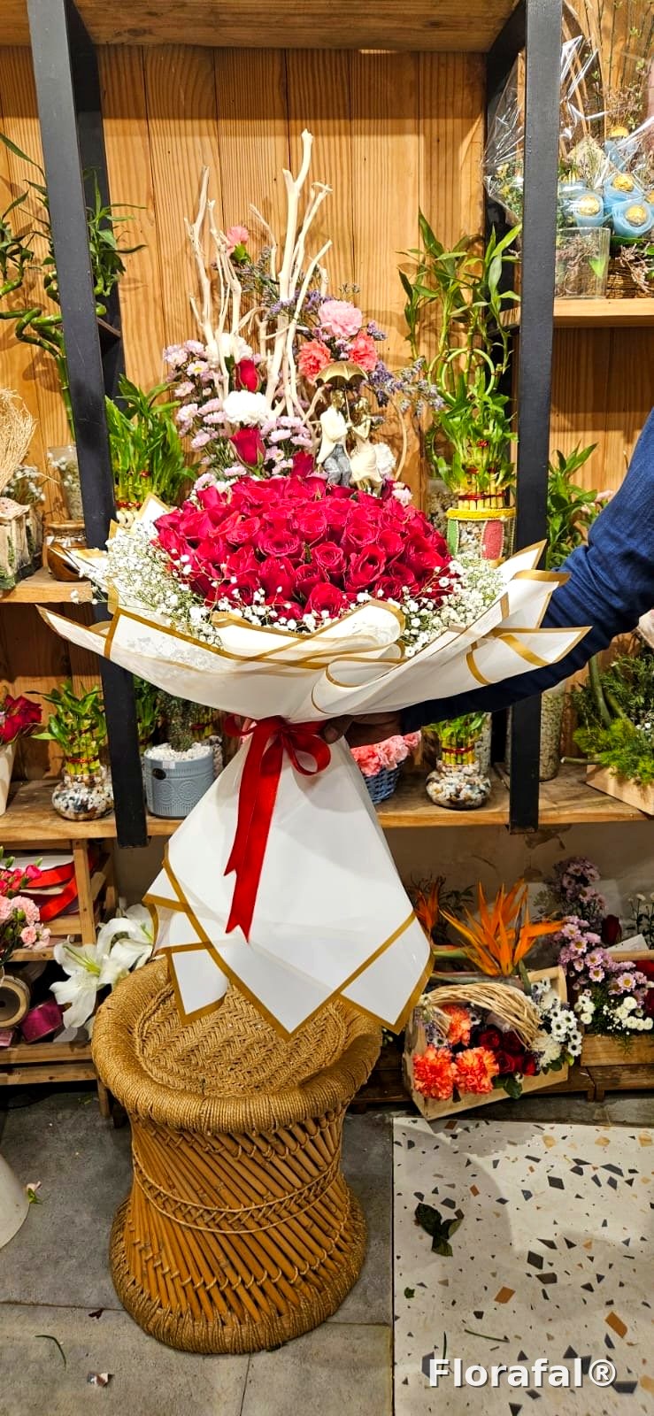 Rosewood Box Bouquet